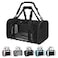 Yipincover Carriers SoftSided Pet Carrier for Cats Dogs Under 15 lbsTSA Airline Approved with 4 Ventilated WindowsMediumBlack