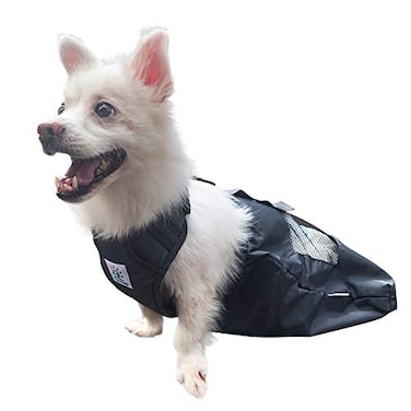 derYEP Dog Drag Bag Durable Indoor for paralyzed Disabled Back Rear Legs Dog Protects Chest and Limbs M