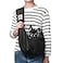 Tomkas Dog Sling Carrier for Small Dogs Puppy Carrier for Small Dogs Black for Pets Weight 27 lbs