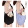 Lynkaye Small Dog Cat Travel Bag Hands Free Pet Carrier with Adjustable Strap Stainless Steel ID Barrel Black Up to 12 lbs