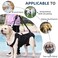 Duuclume Dog Lift Harness Emergency Backpack Pet Legs Support Rehabilitation Sling Carrier Adjustable Lifting Straps for Senior Elderly Dogs Joint Injuries Arthritis L