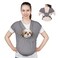 Supet Dog Sling Carrier for Small Pets Hands Free Cat Sling Reducing Back Neck Pain AntiAnxiety Puppy Front Adjustable Soft Dog Carrying Grey Regular 09 Lbs
