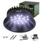 Hygger zoo UVB Light for Reptiles UVA UVB Reptile Light Fixture with Timer LED UVB Bulb for Bearded Dragon Gecko Turtle Chameleon Lizard Snake Adjustable Brightness UVB Lamp for Reptile Tank Accessori