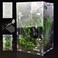 MYGIIKAKA Acrylic Jumping Spider Enclosure Insect Terrarium for Spiders Mantises Tarantulas Frogs