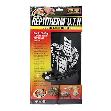 Zoo Med Repti Therm Under Tank Heater 16 Watts12 Long 8 Wide 3040 Gallons 2