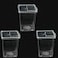 FKUMLUN 3 Pcs Acrylic Transparent Insect Reptile Spider Terrariums Breeding Box Hatching ContainerPortable Small Reptile Animal Habitat CagePlastic Transport ContainerBig Size