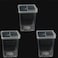 FKUMLUN 3 Pcs Acrylic Transparent Insect Reptile Spider Terrariums Breeding Box Hatching ContainerPortable Small Reptile Animal Habitat CagePlastic Transport ContainerBig Size