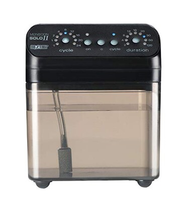 Exo Terra Monsoon Solo II Programmable Misting System for Reptile Terrariums Ultimate Humidifier with Multiple Nozzles for Optimal Humidity Control