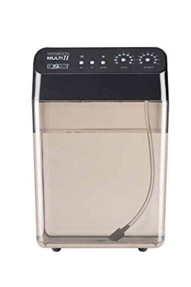Exo Terra Monsoon Multi II Reptile Terrarium Mister Black Programmable Misting System with 45 BAR Pressure Pump Flexible Nozzles LeakProof Connectors 8L 2 Gallon Reservoir