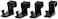 Penn-Plax PENNPLAX Reptology Turtle Topper Extender Clips 4 Pieces Safely Mounts to Tanks up to 195 Wide