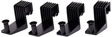 Penn-Plax PENNPLAX Reptology Turtle Topper Extender Clips 4 Pieces Safely Mounts to Tanks up to 195 Wide