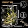 Orekemo Acrylic Reptile Terrarium Easy Assembly 360 Clear Keep Pet Secure Design for Jumping Spiders Tarantulas Geckos ScratchResistant Large Ventilated Habitat Terrarium for Arachnids 985959in