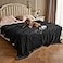 Kritter Planet 80x60 Queen Size Waterproof Dog Blanket Reversible Leakproof Furniture Protector for Couch Bed Washable Stain Pee Proof Pad Soft NonCrinkle Pet Cover