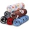 Comsmart Dog Blankets for Small Dogs 6 Pack Puppy Blanket Cute Paw Print Pet Blanket for Dog Puppy Cat Kitten 39x31 inches