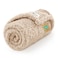 Luciphia Premium Fleece Pet Blanket for Small Medium Dogs Puppy Soft Sherpa Calming Cat Throw BlanketsBeige57x40 inches
