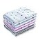 Luciphia 1 Pack 3 Blankets Super Soft Cute Dot Pattern Pet Blanket Flannel Throw for Dog Puppy Cat BluePurpleGrey Small