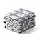 Luciphia 1 Pack 3 Blankets Super Soft Fluffy Premium Cute Elephant Pattern Pet Blanket Flannel Throw for Dog Puppy Cat Dark Grey Medium30x20 inch