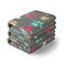 Luciphia 1 Pack 3 Blankets Fluffy Premium Fleece Pet Blanket Flannel Paw Bone Printed Throw for Dog CatSmall 23x16 Grey