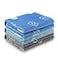 Luciphia 1 Pack 3 Blankets Super Soft Fluffy Premium Cute Cat Pattern Pet Blanket Flannel Throw for Dog Puppy Kitten BlueCyanGrey Large41x31 inch