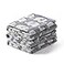 Luciphia 1 Pack 3 Blankets Super Soft Fluffy Premium Cute Elephant Pattern Pet Blanket Flannel Throw for Dog Puppy Cat Dark Grey Large41x31 inch