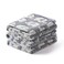 Luciphia 1 Pack 3 Blankets Super Soft Fluffy Premium Cute Elephant Pattern Pet Blanket Flannel Throw for Dog Puppy Cat Dark Grey Large41x31 inch