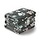 Luciphia 1 Pack 3 Blankets Fluffy Premium Fleece Pet Blanket Flannel Paw Printed Throw for Dog CatSmall 23x16 Grey