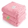 Luciphia 1 Pack 3 Calming Dog Blanket Fluffy Premium Fleece Pet Blankets Soft Sherpa Throw for Dogs Puppy Cat Pink Small 23 x16
