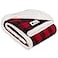 PetAmi Dog Blanket for Small Medium Dogs and Cats Soft Sherpa Fleece Pet Blanket Throw for Puppies Kittens Reversible Plush Couch Cover Protector Sofa Bed Crate Machine Washable 60x40 Checker Red