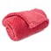CUTEMATE Warm Soft Fuzzy Dog or Cat Blanket Plush Fleece Throws for Bed Couch Sofa Travel M32 x 40 Cranberry