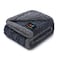 Luciphia Waterproof Pet Blanket Liquid Pee Proof Dog Blankets for Sofa Bed Couch Reversible Sherpa Fleece Furniture Protector Cover for Small Medium Large Dogs CatsDark Grey Medium57 x 40