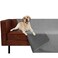Ameritex Pet Bed Blanket Reversible 100 Waterproof Velvet Super Soft for Sofa and Bed 40x60 Inches Light GreyGrey