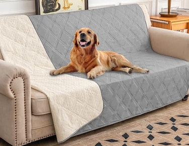 Ameritex Waterproof Dog Bed Cover Pet Blanket with AntiSlip Back for Furniture Bed Couch Sofa