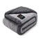 Luciphia Waterproof Pet Blanket Liquid Pee Proof Dog Blankets for Sofa Bed Couch Reversible Sherpa Fleece Furniture Protector Cover for Small Medium Large Dogs CatsLight Grey Small40 x 28