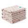 Luciphia 1 Pack 3 Blankets Super Soft Cute Dot Pattern Pet Blanket Flannel Throw for Dog Puppy Cat Large41x31 Brown
