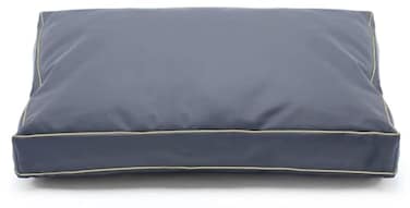 Dalema Dog Bed CoverWaterproof Tough Plastic DIY Pet Bed CoverNon Stick Hair Easy to Clean Rectangular Fillable Dog Bed Covers with ZipperDark Grey30 L x 20 W x 4 ThCover Only