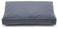 Dalema Dog Bed CoverWaterproof Tough Plastic DIY Pet Bed CoverNon Stick Hair Easy to Clean Rectangular Fillable Dog Bed Covers with ZipperDark Grey30 L x 20 W x 4 ThCover Only