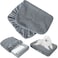 Moonsea Dog Bed Covers Soft Plush Replacement Washable Waterproof Pet Bed Liner Grey 36x27 Inches for DogCat Cover Only
