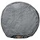 Floppy Dawg Universal Round Dog Bed Replacement Cover Removable and Machine Washable Cover for Donut and Round Beds Extra Large 43W Gray with Gray Top