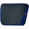 Floppy Dawg Large Dog Bed Replacement Cover Removable and Machine Washable Cover for Mattress and Rectangular Pillow Beds 40L x 28W Blue Suede with Gray Top