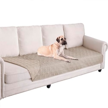 Ameritex Waterproof Blanket Reversible Dog Bed Cover Pet Blanket for Furniture Bed Couch Sofa
