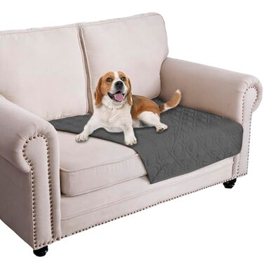 Ameritex Waterproof Blanket Reversible Dog Bed Cover Pet Blanket for Furniture Bed Couch Sofa