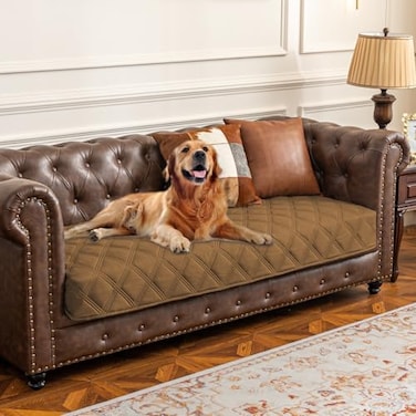 Ameritex Waterproof Dog Bed Cover Pet Blanket with AntiSlip Back for Furniture Bed Couch Sofa