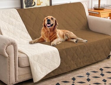 Ameritex Waterproof Dog Bed Cover Pet Blanket with AntiSlip Back for Furniture Bed Couch Sofa