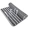 REEZEIVI Breathable Dog Crate mat with AntiSlip Bottom3D air mesh Pet Crate padNonstuffy Dog Sleeping Bedpet mat Machine Washable Pet Mat for Sleeping 40X28 Sliver Grey Mat