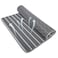 REEZEIVI Breathable Dog Crate mat with AntiSlip Bottom3D air mesh Pet Crate padNonstuffy Dog Sleeping Bedpet mat Machine Washable Pet Mat for Sleeping 40X28 Sliver Grey Mat