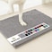 Muddy Mat Super Absorbent Door Mat Indoor Microfiber Quick Dry Chenille Entryway Rug NonSlip Front Door Mat Indoor Mats for Entryway Machine Washable Pet Rug Grey 30x19
