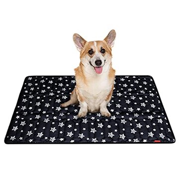 Moonsea PetSafe 36 x 23 Soft Dog Bed Mat Cute Prints Personalized AntiSlip Machine Washable Kennel Pad