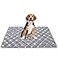Bubble bear Dog Crate Pad Ultra Soft Washable Crate Mat AntiSlip Kennel Pad for SmallMediumLarge Dogs DarkHued to Hide Stains 36x23