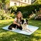SOMOYA Cooling Mat for Dogs QMax045 Pet Cooling Pads Blanket Sleeping Kennel MatWashable Ice Silk Sleep Mat Pad Breathable for Large Dogs Cats Medium