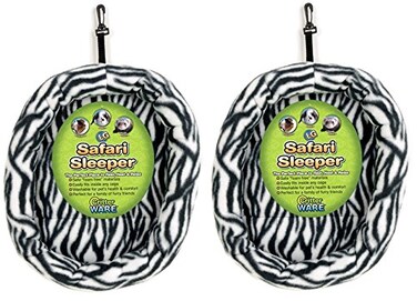 Ware Manufacturing 2 Pack FuzzEBed Safari Sleepers Large Colors May Vary